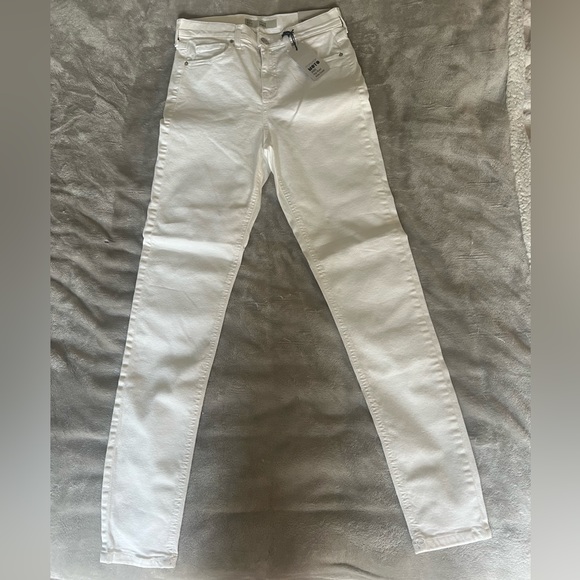 Topshop Denim - NWT Topshop Jamie white high waisted skinny jeans